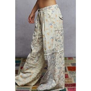 "Block Party" Floral Multi Print Pants